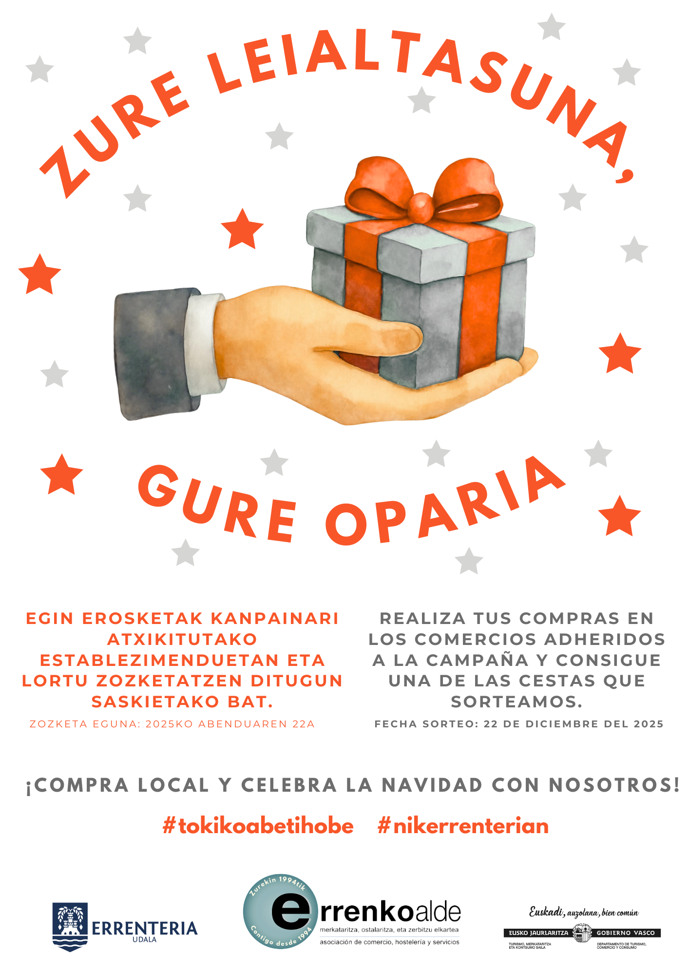 GABONETAKO KANPAINA: SASKIEN ZOZKETA